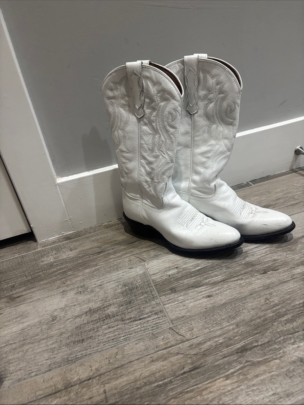White Western Leather Cowboy Boots - Women's Fashion Boots from boot barn.